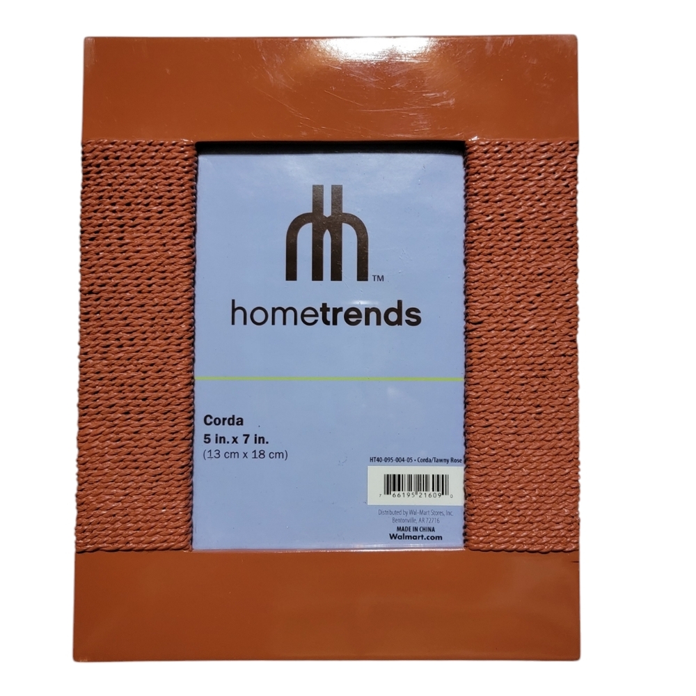 HOMETRENDS Brown 5x7 Picture Frame
